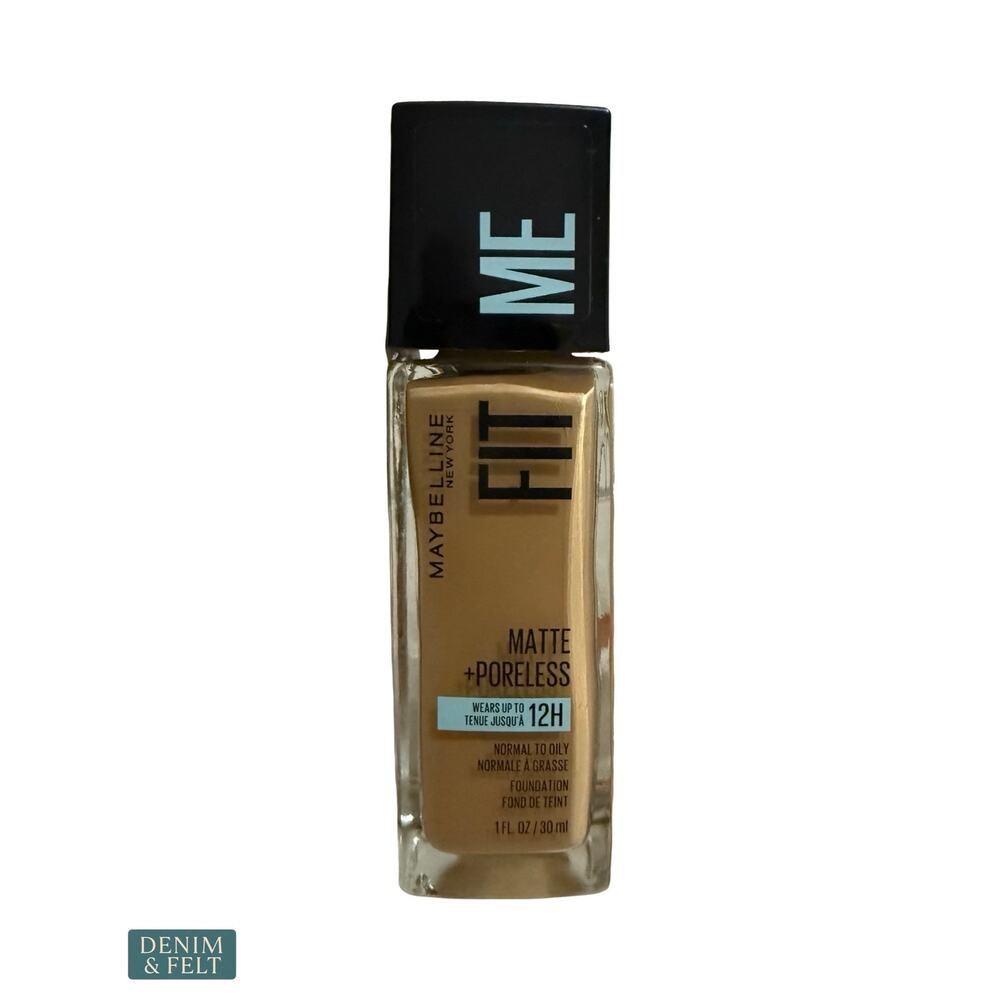 NEW Maybelline‎ Fit Me Matte Poreless Foundation Soft Tan Oil Free Natural Matte - Picture 4 of 8